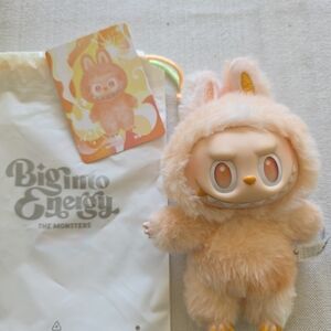 Big Mo Energy Plush Keychain - Orange